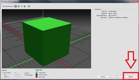 photoshop stl export|Print 3D objects in Photoshop .